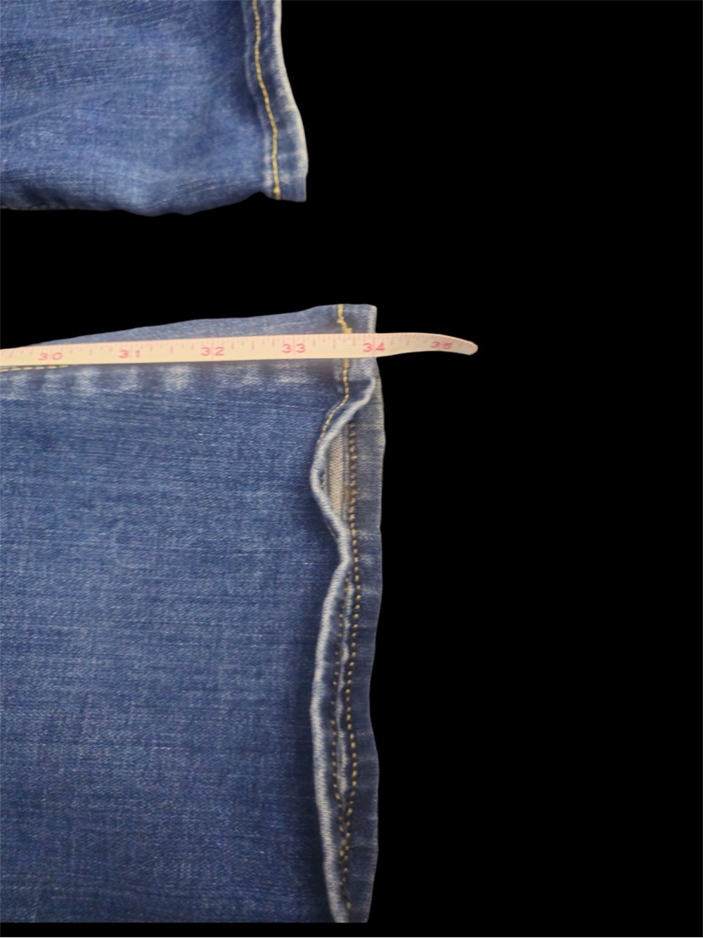 True Religion Women’s  Low Rise Bell Bottom
 Taille Basse jeans size 24 - Picture 7 of 7